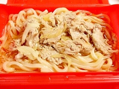 ルクエで、パパッと♪肉うどん